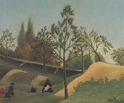 Henri Rousseau View of the Fortifications